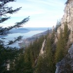 Schoberstein-Aufstieg - Blick auf Steinbach