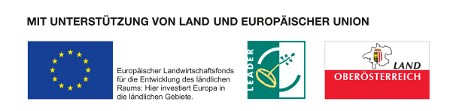 Mit Unterstützung von Land und Europäischer Union